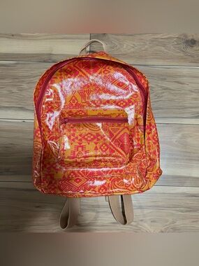 Pendleton Hot Pink and Orange Southwestern Print Backpack NWOT